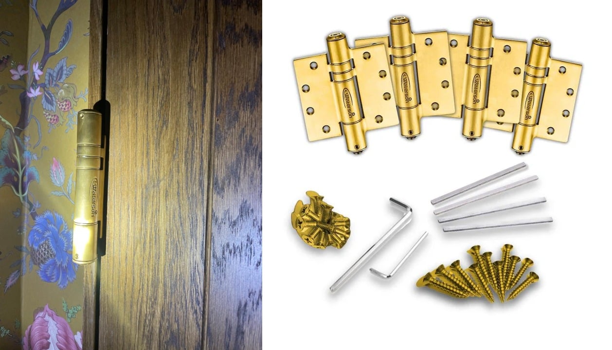 soft close front door hinges