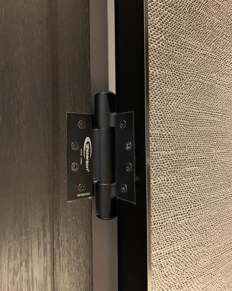 spring hinge adjustment