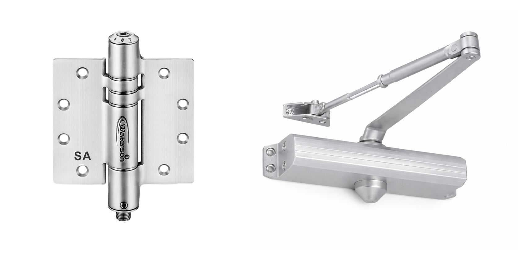 spring hinge vs door closer