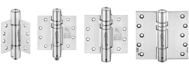 types of heavy duty spring hinges