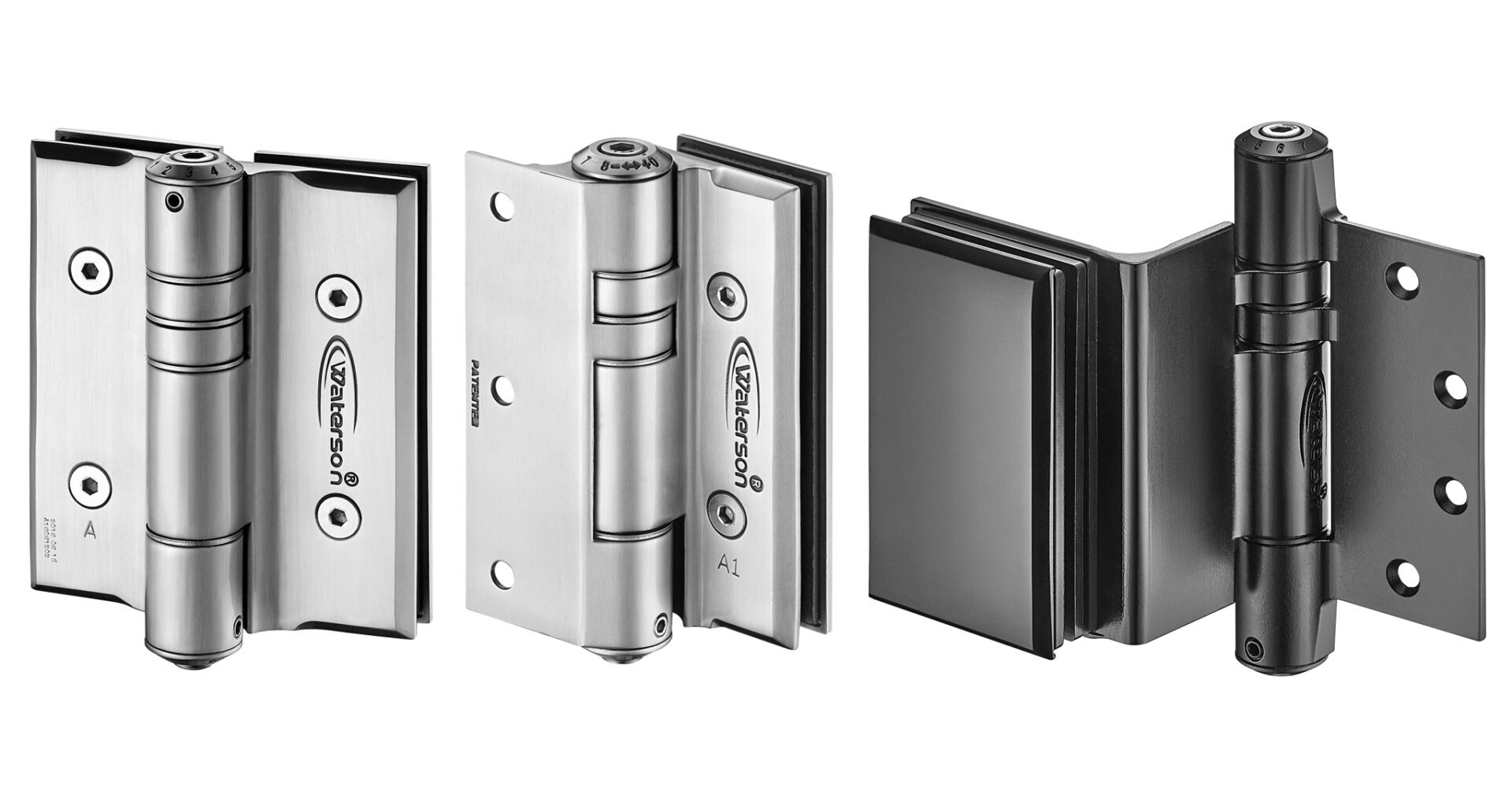 waterson self closing glass door hinges