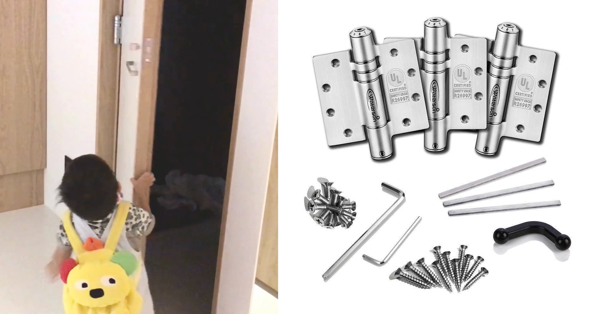 waterson soft closing door hinges