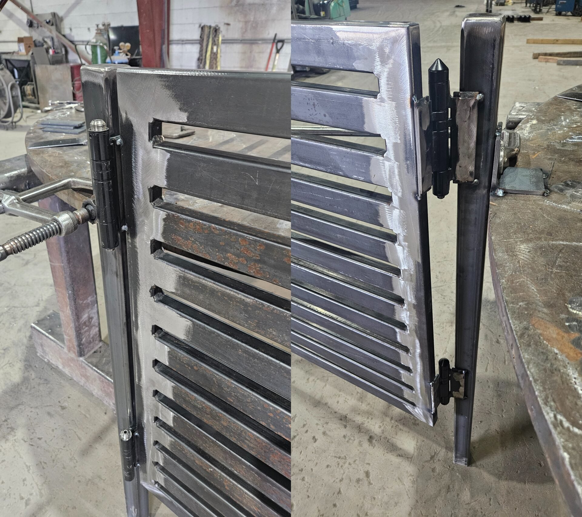 weld on gate hinges