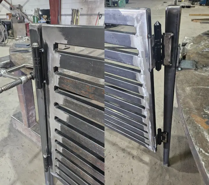 weld on gate hinges