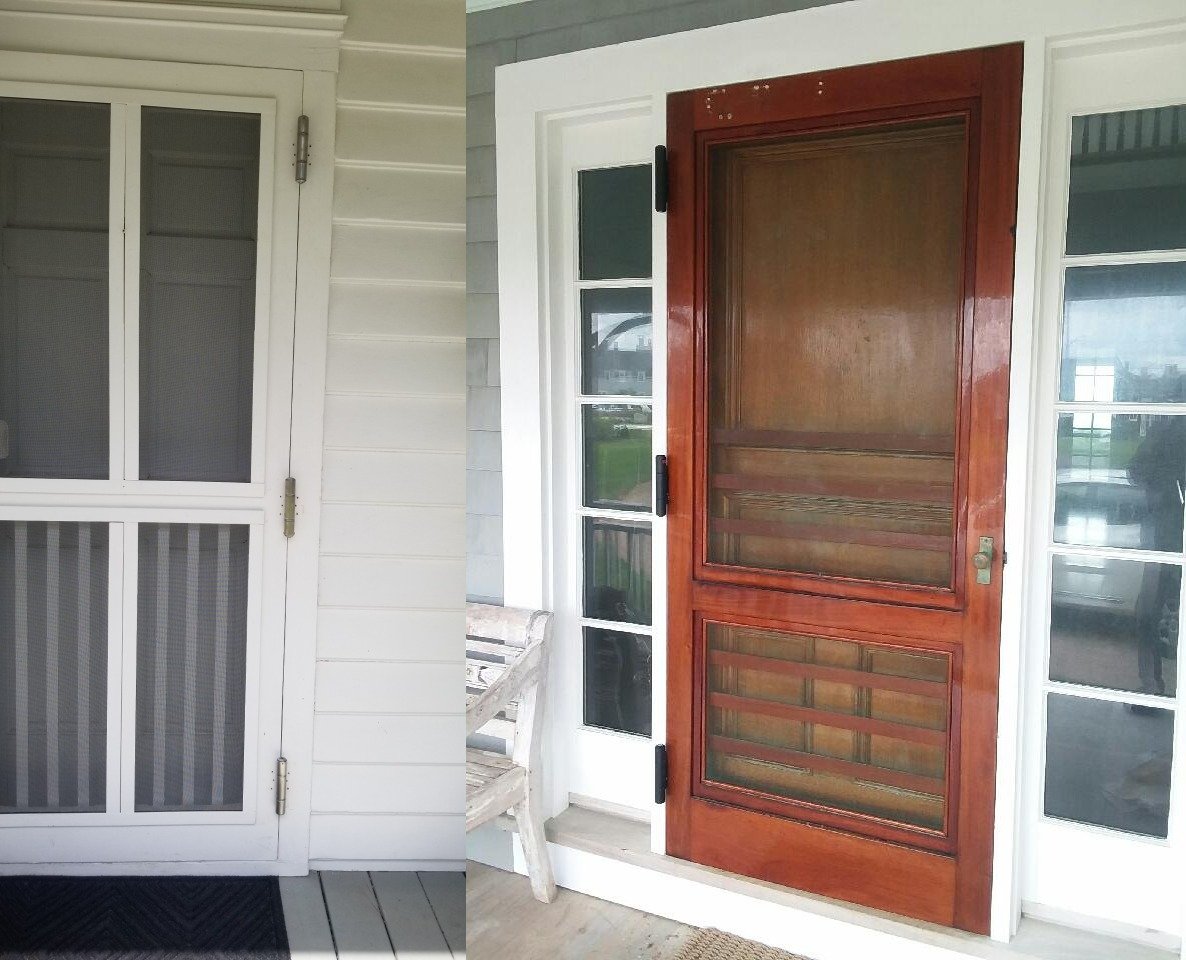 why does my storm door slam shut