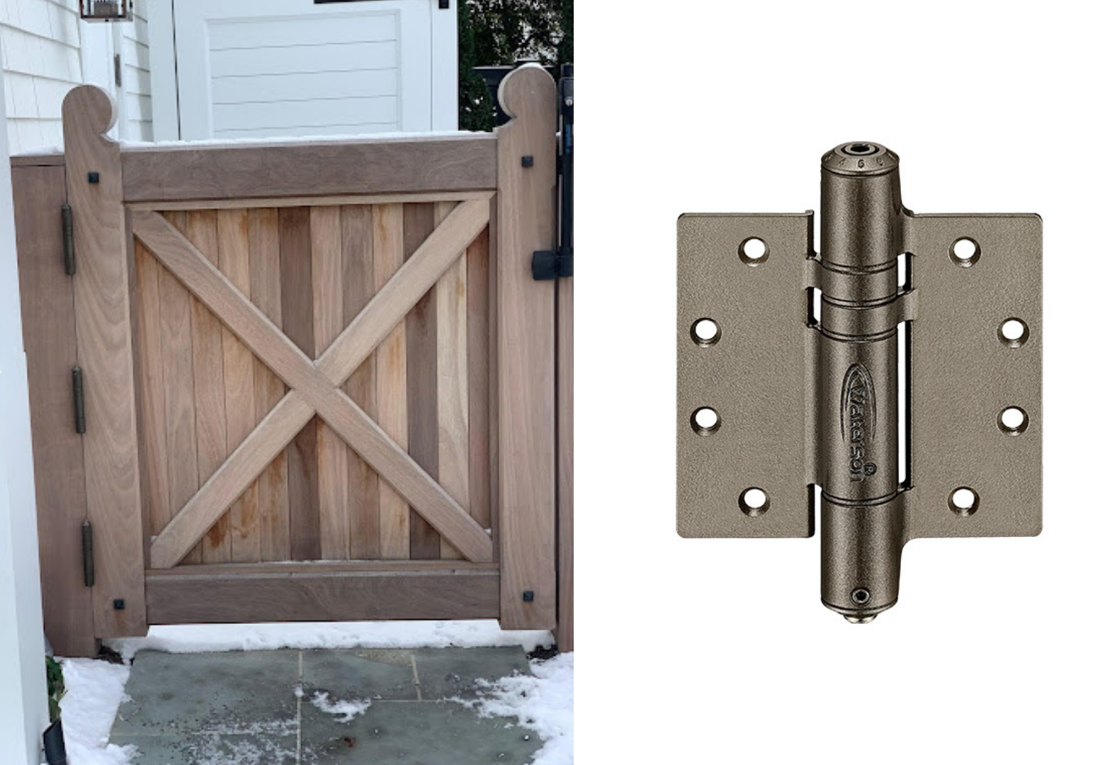 winter barn door hinges