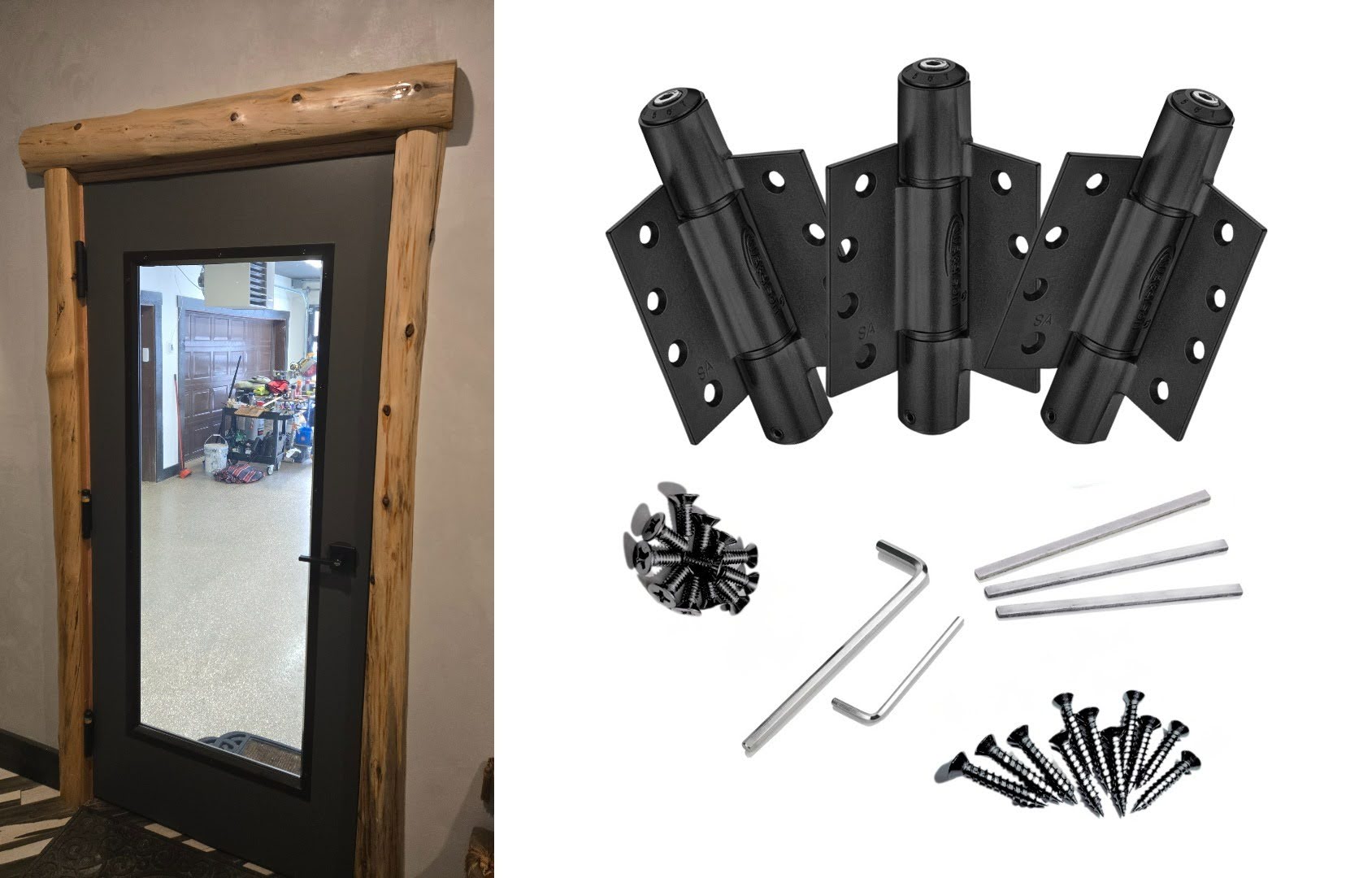 wood garage door hinges replacement